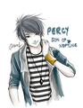 Percy  - the-heroes-of-olympus fan art