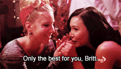  Brittany and Santana-Fan Art