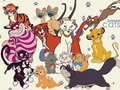Disney cats - disney fan art