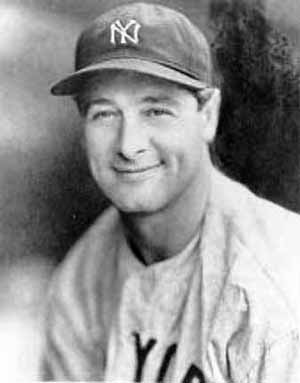  Henry Louis "Lou" (or) "Buster" Gehrig (June 19, 1903 – June 2, 1941