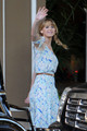 Jen leaving the Four Seasons hotel in Beverly Hills - jennifer-lawrence photo