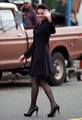 Lana Parrilla on set - once-upon-a-time photo