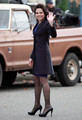 Lana Parrilla on set - once-upon-a-time photo