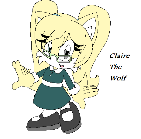  My new OC Claire The lobo