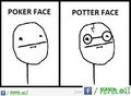 Potter face. - random photo