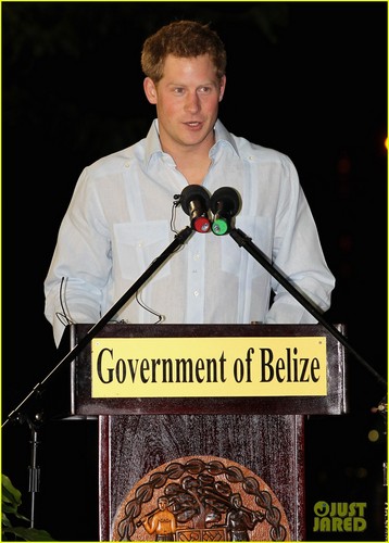  Prince Harry Tours the Mayan Temples in Belize