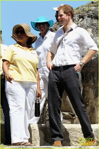  Prince Harry Tours the Mayan Temples in Belize
