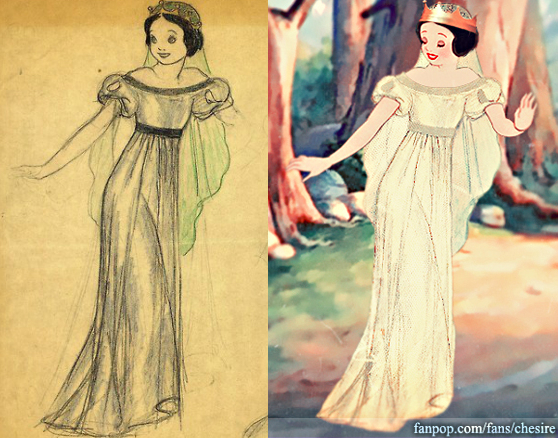 Snow White's Wedding Dress