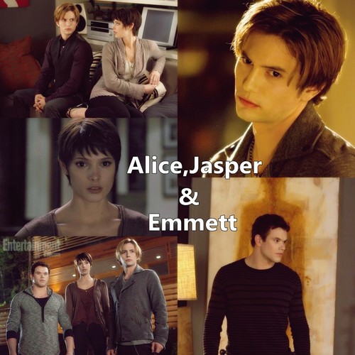 Alice,Jasper & Emmett