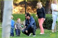 Amy Poehler & Will Arnett: Park Playtime with Archie & Abel - amy-poehler photo