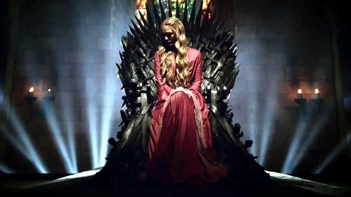 Cersei Baratheon on Iron Throne