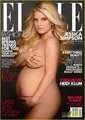 Jessica Simpson: Nude & Pregnant on 'Elle' Cover - jessica-simpson photo