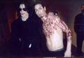 MJ and the boy with the dragon tattoo - michael-jackson photo