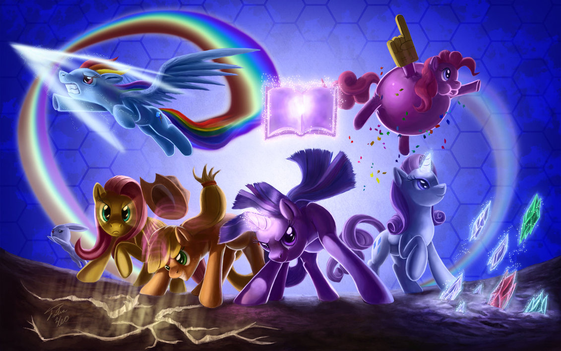 my little pony fighting is magic all themes
