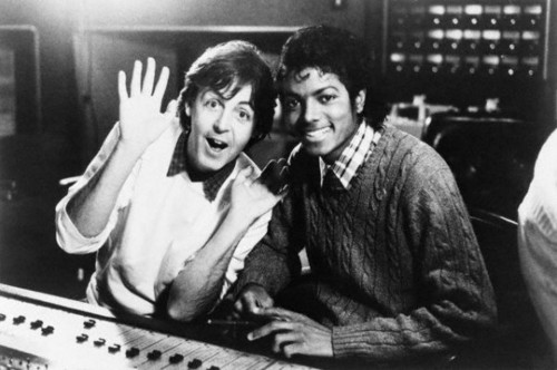  Paul McCartney and Michael Jackson