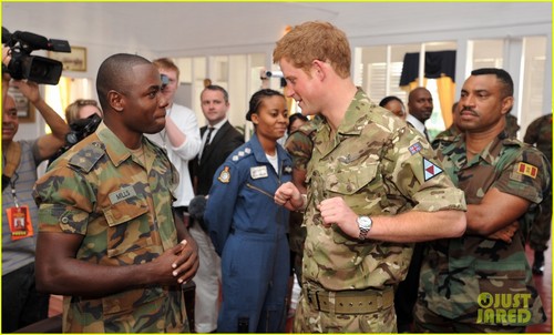  Prince Harry: Up Park Camp in Jamaica!