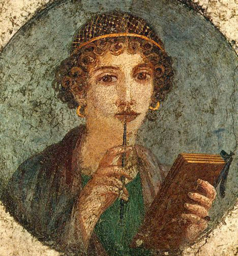  Sappho 630 and 612 BC, and it is detto that she died around 570 BC