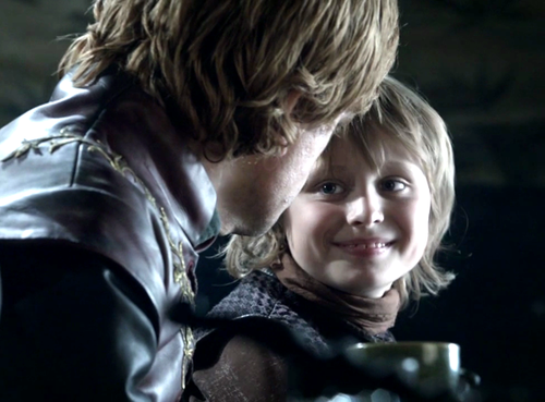 Tommen and Tyrion