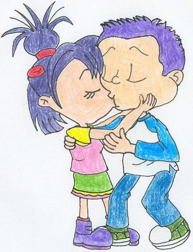 Tommy and Kimi baciare