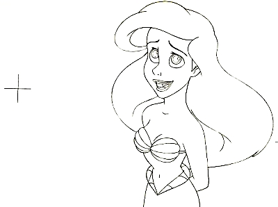  Walt Disney Sketches - Princess Ariel