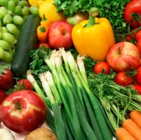  fresh fruits and veggies
