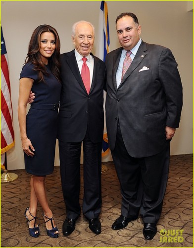  Eva Longoria: Shimon Peres Latino & Jewish Leaders Meeting