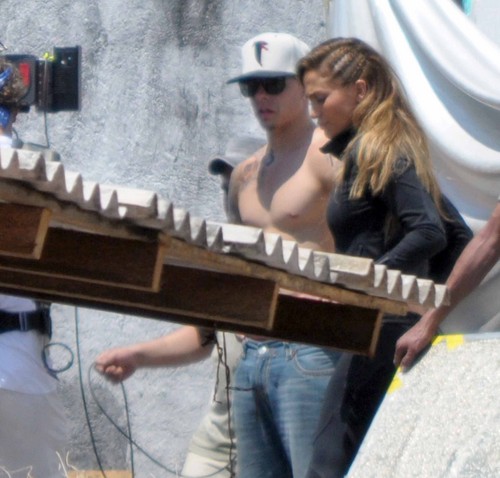  Filming A muziki Video In Acapulco [11 March 2012]