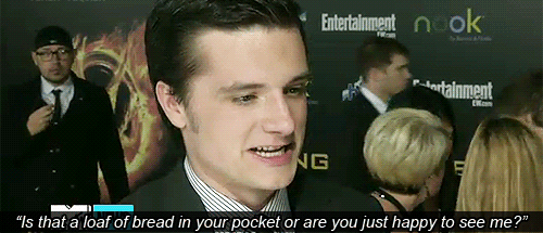  Josh at The Hunger Games World Premiere Red Carpet