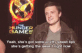 Josh kiss interview - the-hunger-games fan art