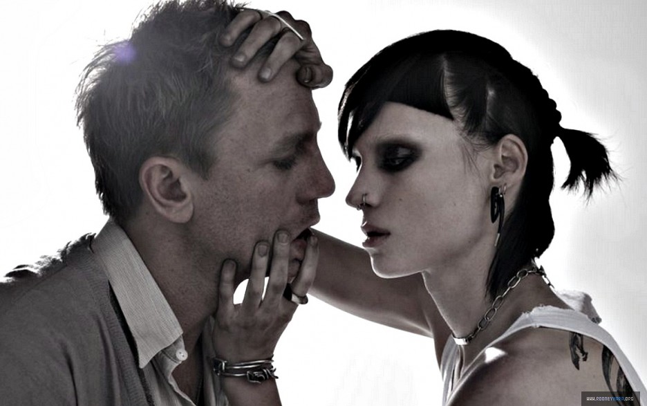 Rooney Mara Girl with the Dragon Tattoo Daniel Craig