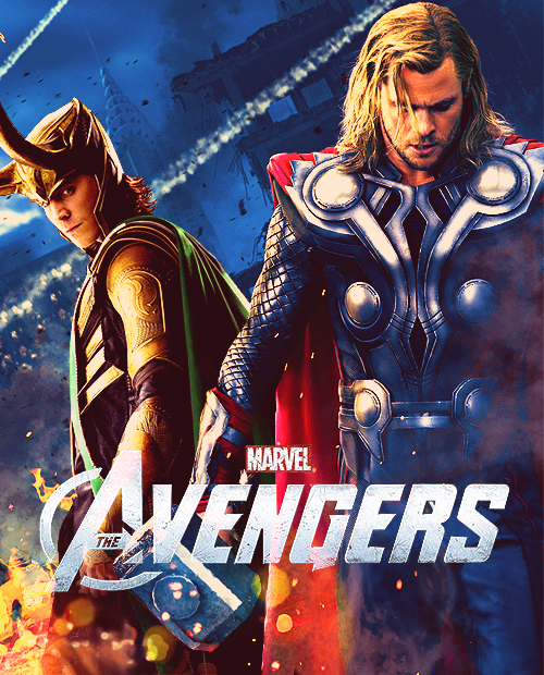 Loki/Thor - The Avengers Fan Art (29754865) - Fanpop