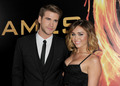 Miley - 12. March- The Hunger Games Premiere at the Nokia Theater in LA: Red Carpet - miley-cyrus photo