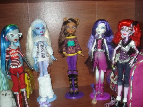  My Monster High Doll Collection.
