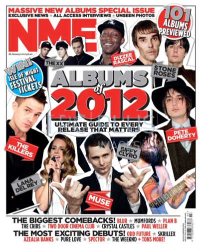  NME magazine cover