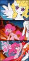 Suprise VS. Pinkie - my-little-pony-friendship-is-magic fan art