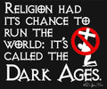 religion had its chance - atheism photo