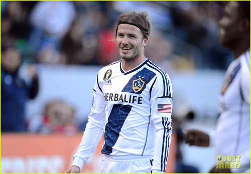David Beckham: First L.A. Galaxy Win of the Season