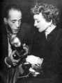 Humphrey Bogart & Claudette Colbert - classic-movies photo