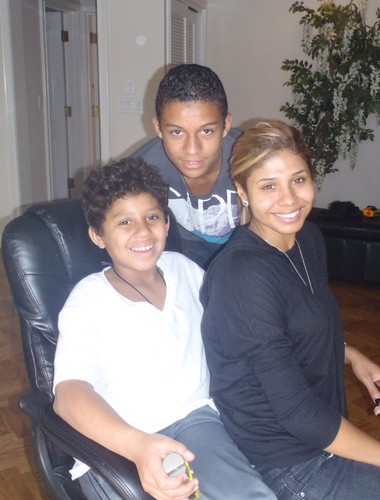  Jaafar with his bro Jermajesty and sister Genevieve