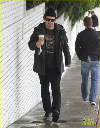  James Franco: Coffee Break in West Hollywood