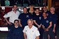 Lady Gaga with the fire department in Chicago yesterday - lady-gaga photo
