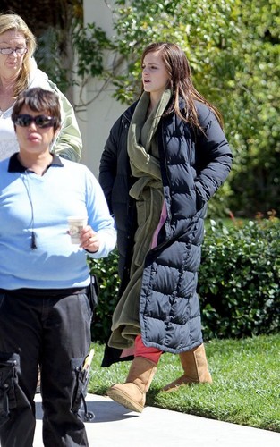  On the Set of The Bling Ring - March 19, 2012