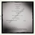 Season finale script page - the-vampire-diaries-tv-show photo