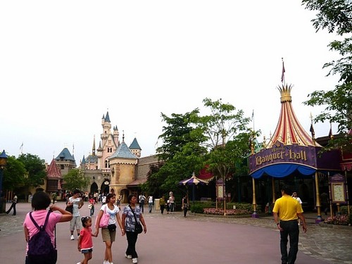 Sleeping Beauty Castle and lands
