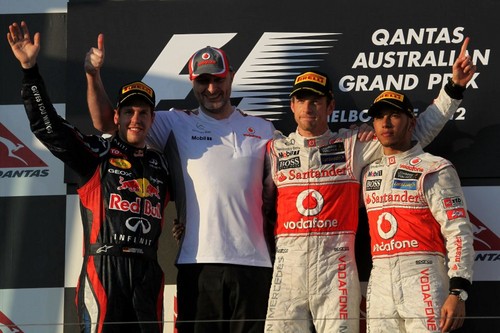 Vettel, Jenson And Lewis