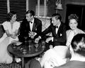 Barbara Stanwyck, Gary Cooper, Errol Flynn & Lili Damita  - classic-movies photo
