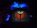 Disney Jack Skellington and zero halloween display - disney photo