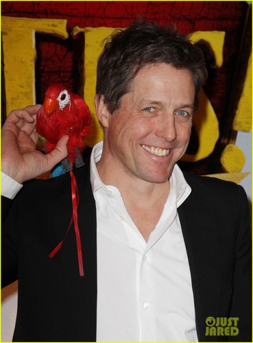 Hugh Grant attend the UK premiere of The Pirates! In an Adventure With Scientists 