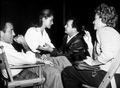 Humphrey Bogart, Lauren Bacall, Edward G. Robinson & Claire Trevor - classic-movies photo