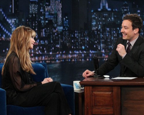  Jennifer Lawrence on Late Night with Jimmy Fallon